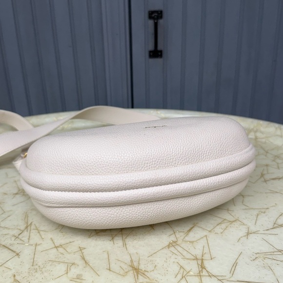 Songmont Luna Vegan Leather Hobo Bag - Ivory, Size Medium - Picture 11 of 16